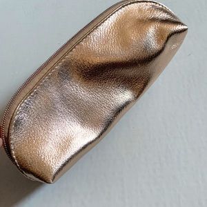 Morphe rose gold makeup bag